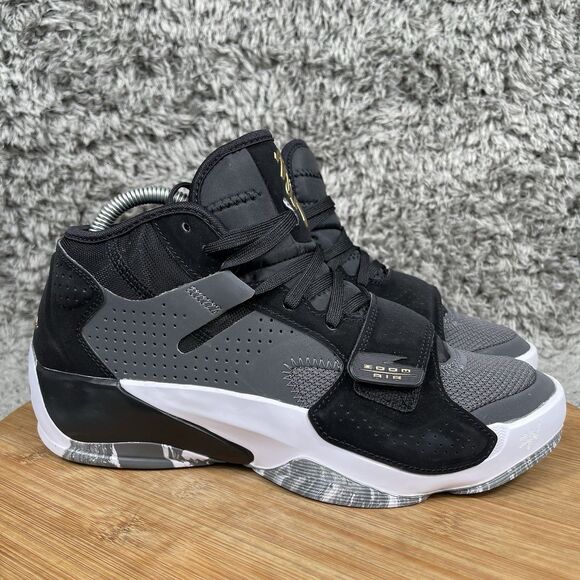 Jordan Zion 2 TB Basketball Shoes Sneakers Men's 6.5 Black Metallic Gold - Picture 1 of 9